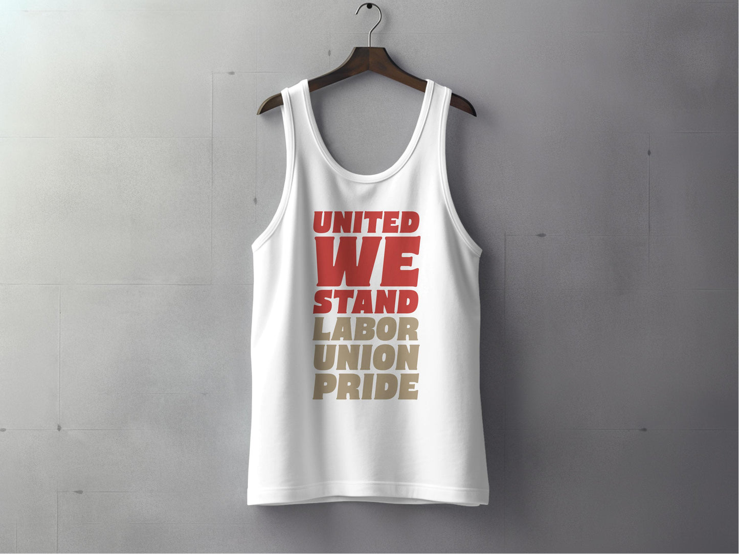 United WE Stand Labor Union Pride tank top product type