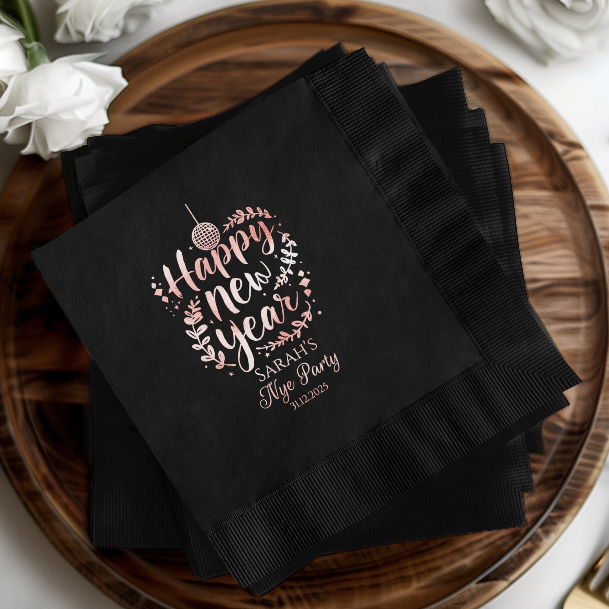 Personalized Happy New Year Party Napkins product type