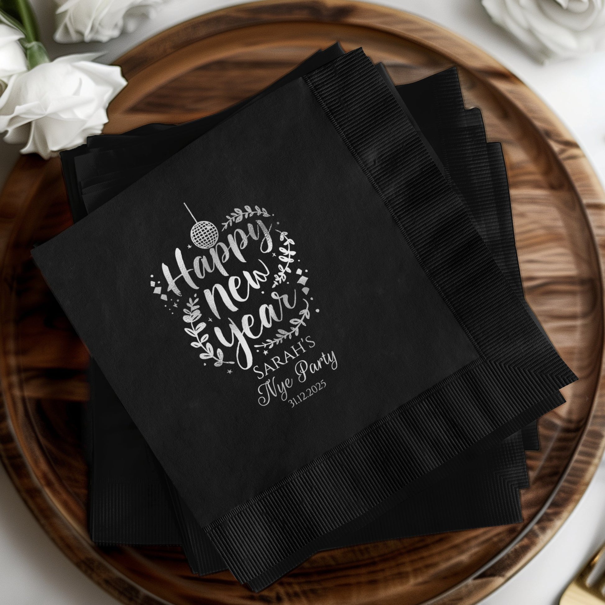Personalized Happy New Year Party Napkins product