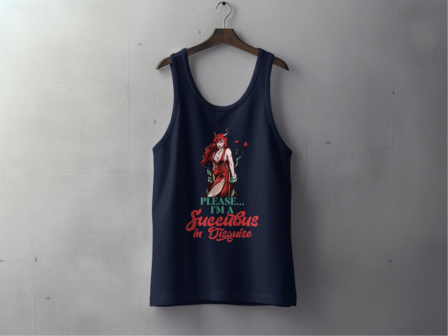 Please I'm a Succubus in Disguise Statement Tank product
