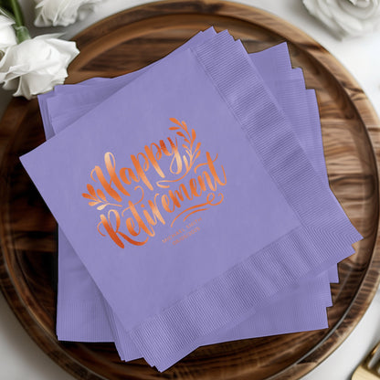 Happy Retirement Decorative Paper Napkins product