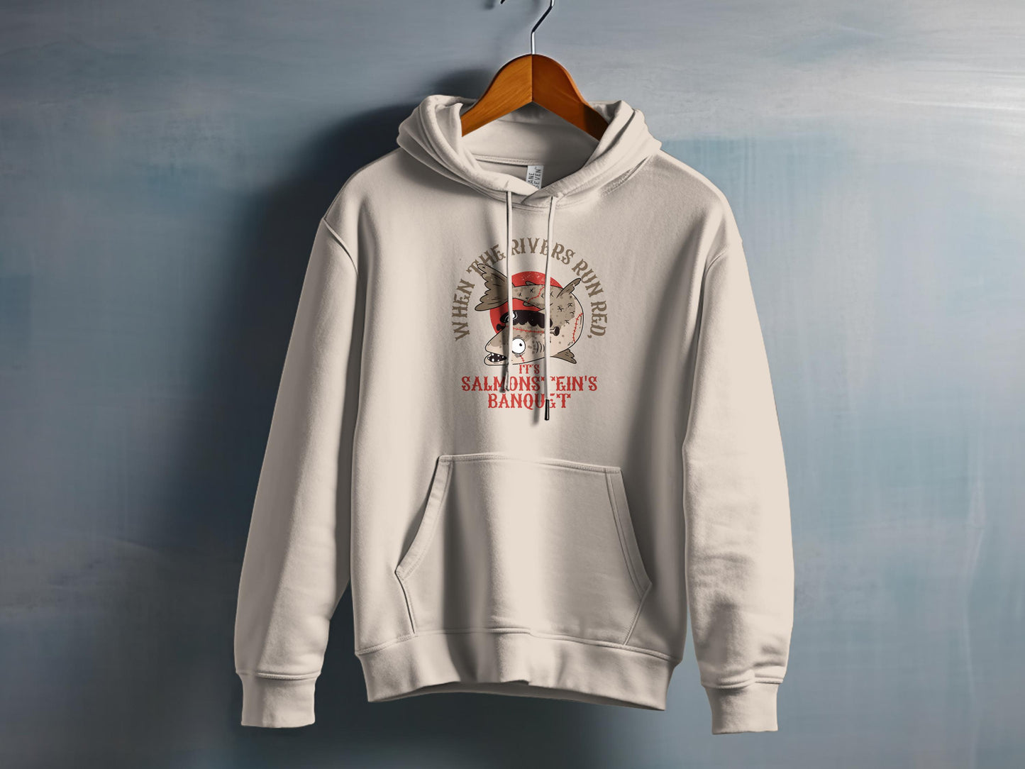 When The Rivers Run Red Salmon Stein's Bandit hoodie product type