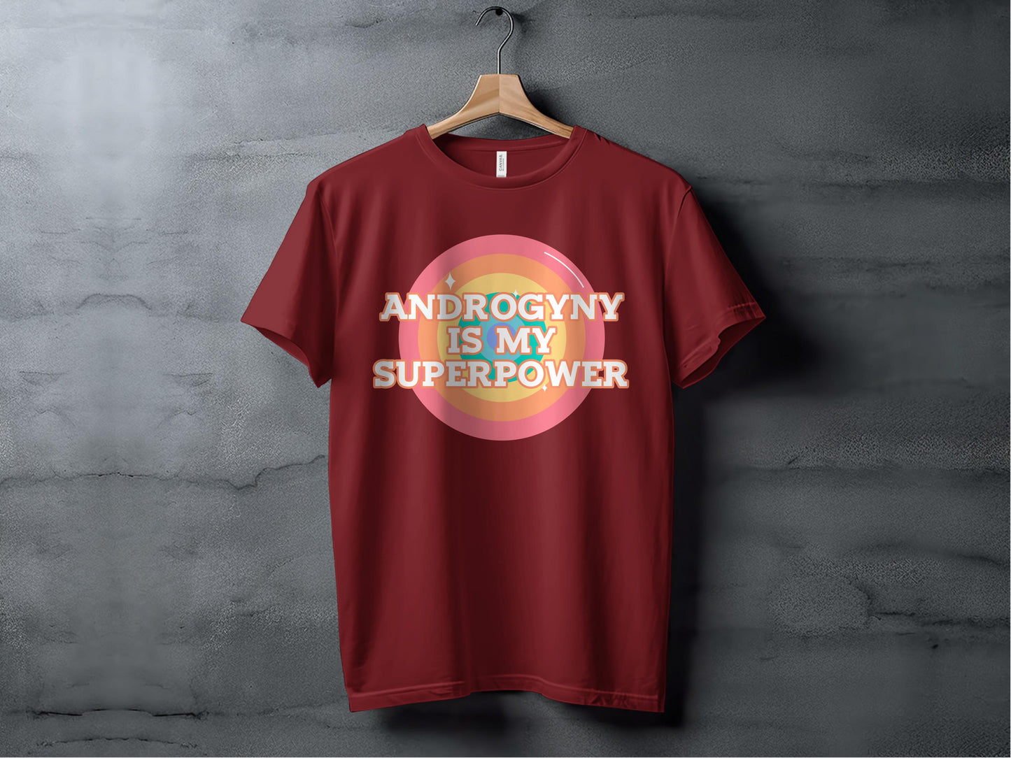 Androgyny Is My Superpower Graphic T-Shirt product type