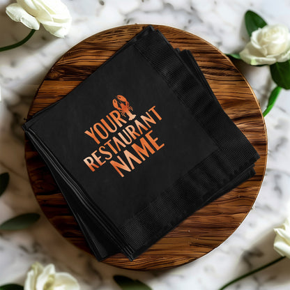 Personalized Restaurant Name Napkin product