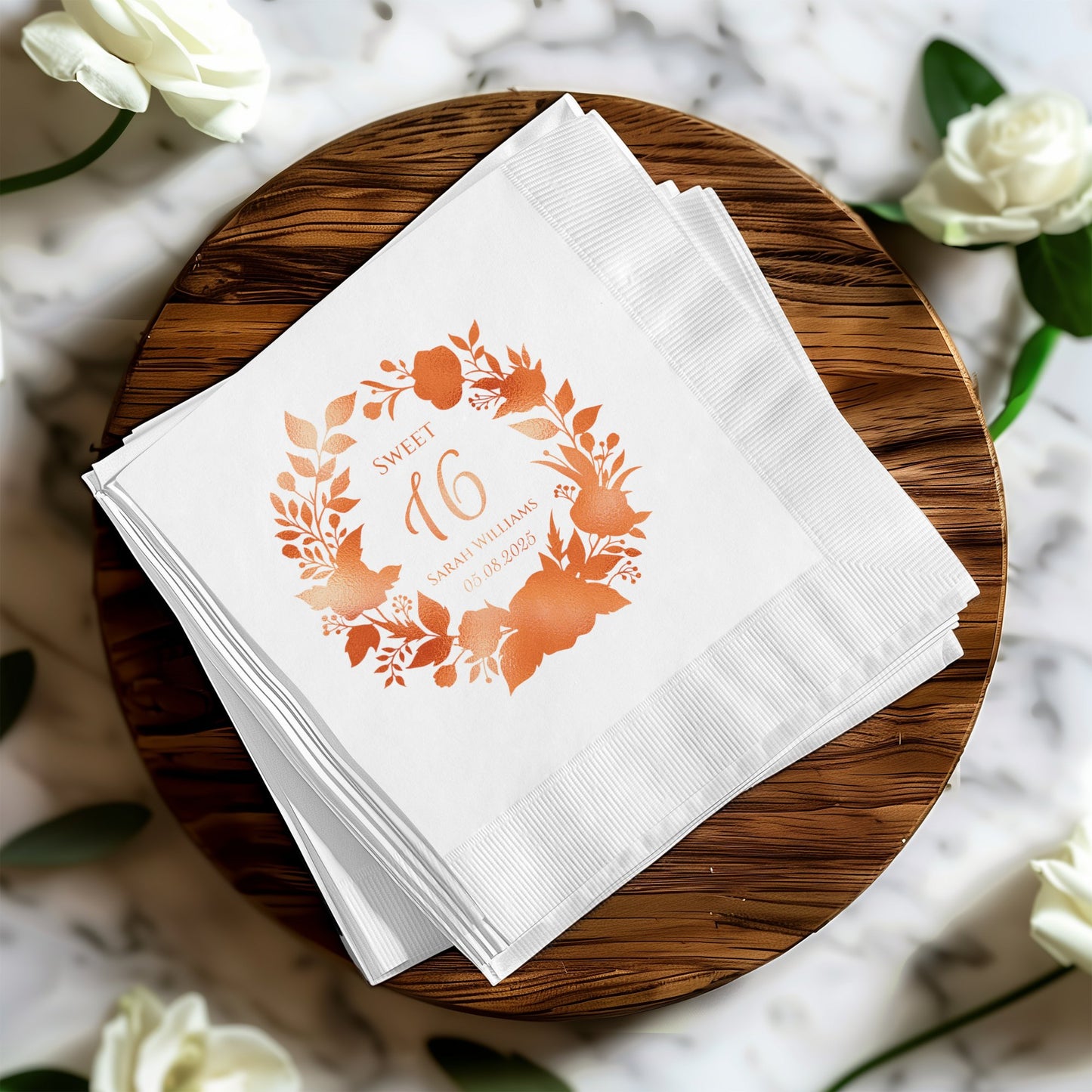 Sweet 16 Personalized Party Napkins product