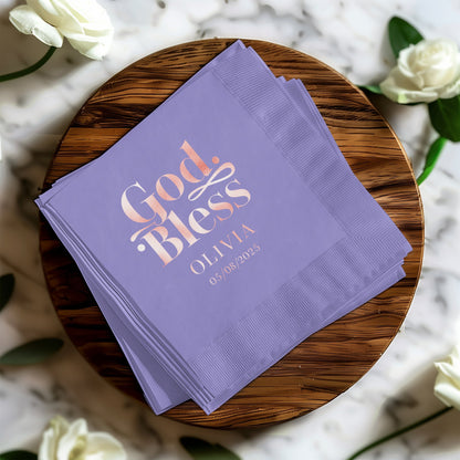 Personalized God Bless Olivia Celebration Product