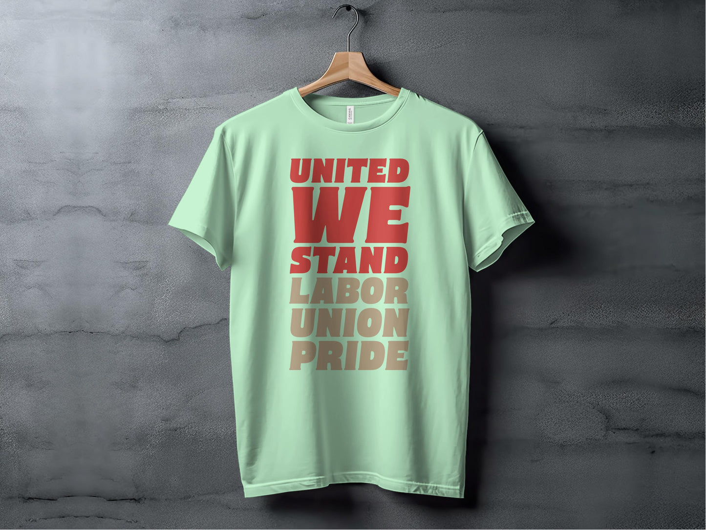 United We Stand Labor Union Pride T-shirt product type