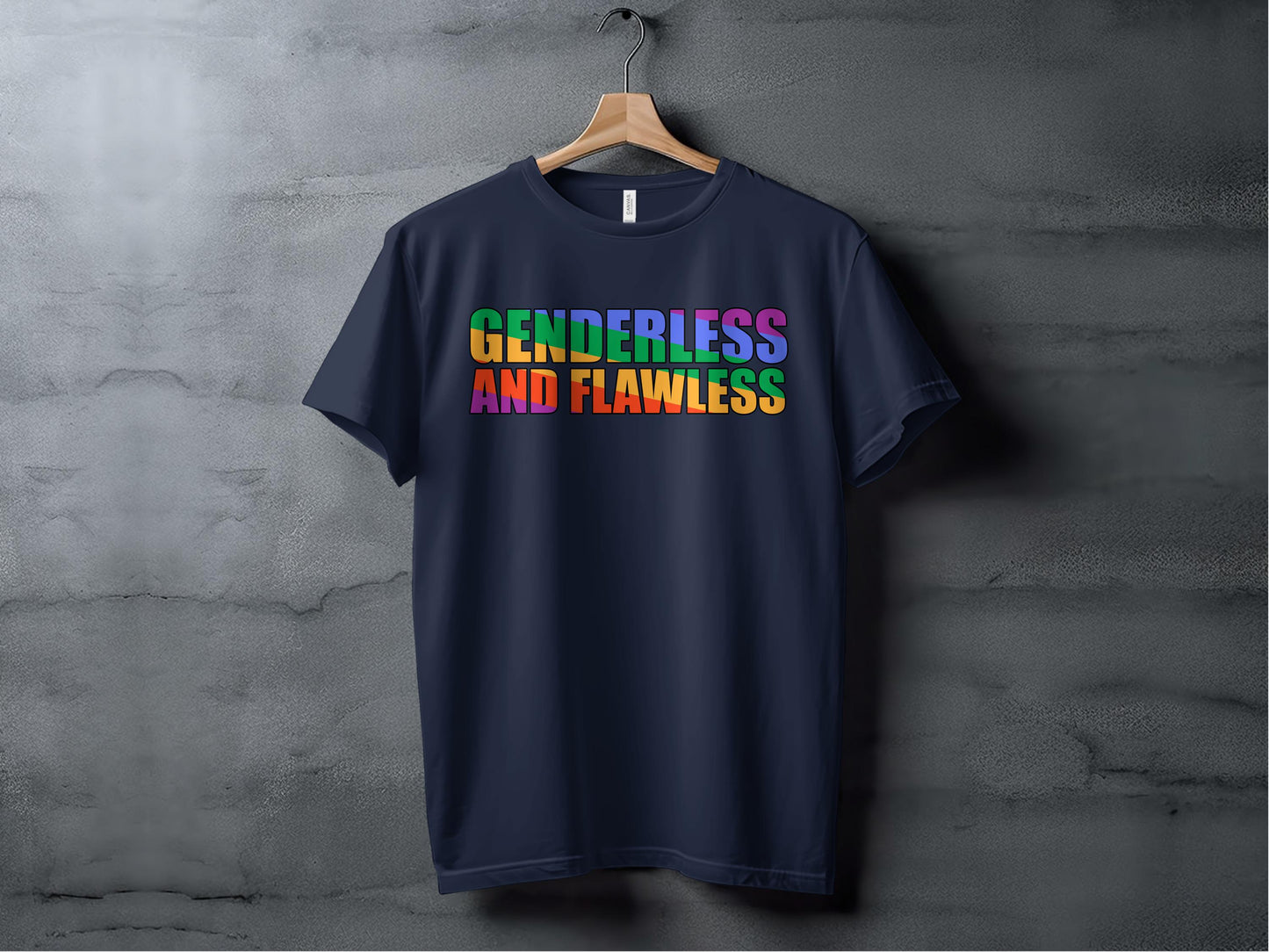 Genderless And Flawless Statement T-Shirt Product