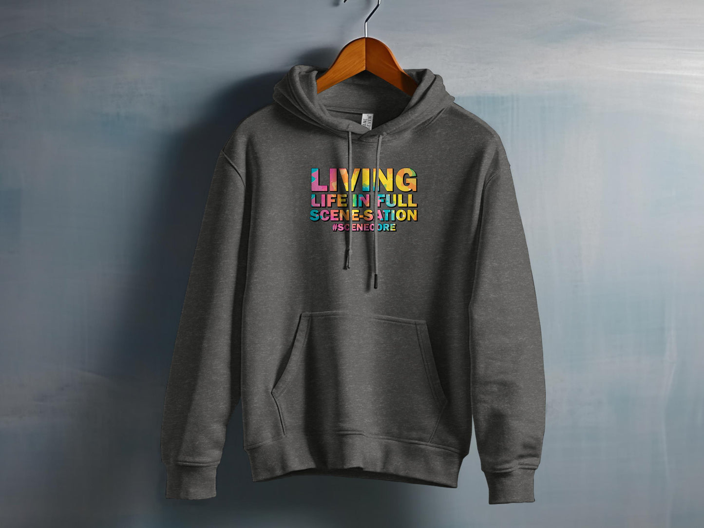 Living Life In Full Scene Script Hoodie Product