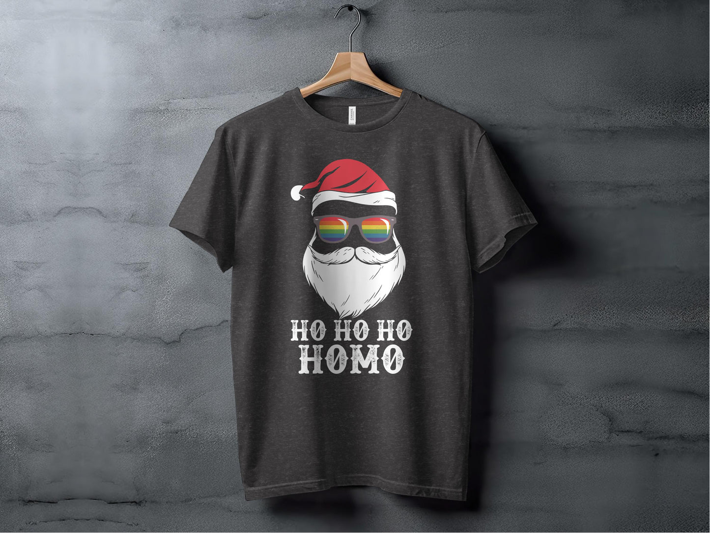 Ho Ho Ho Homo Santa Graphic T-shirt product type