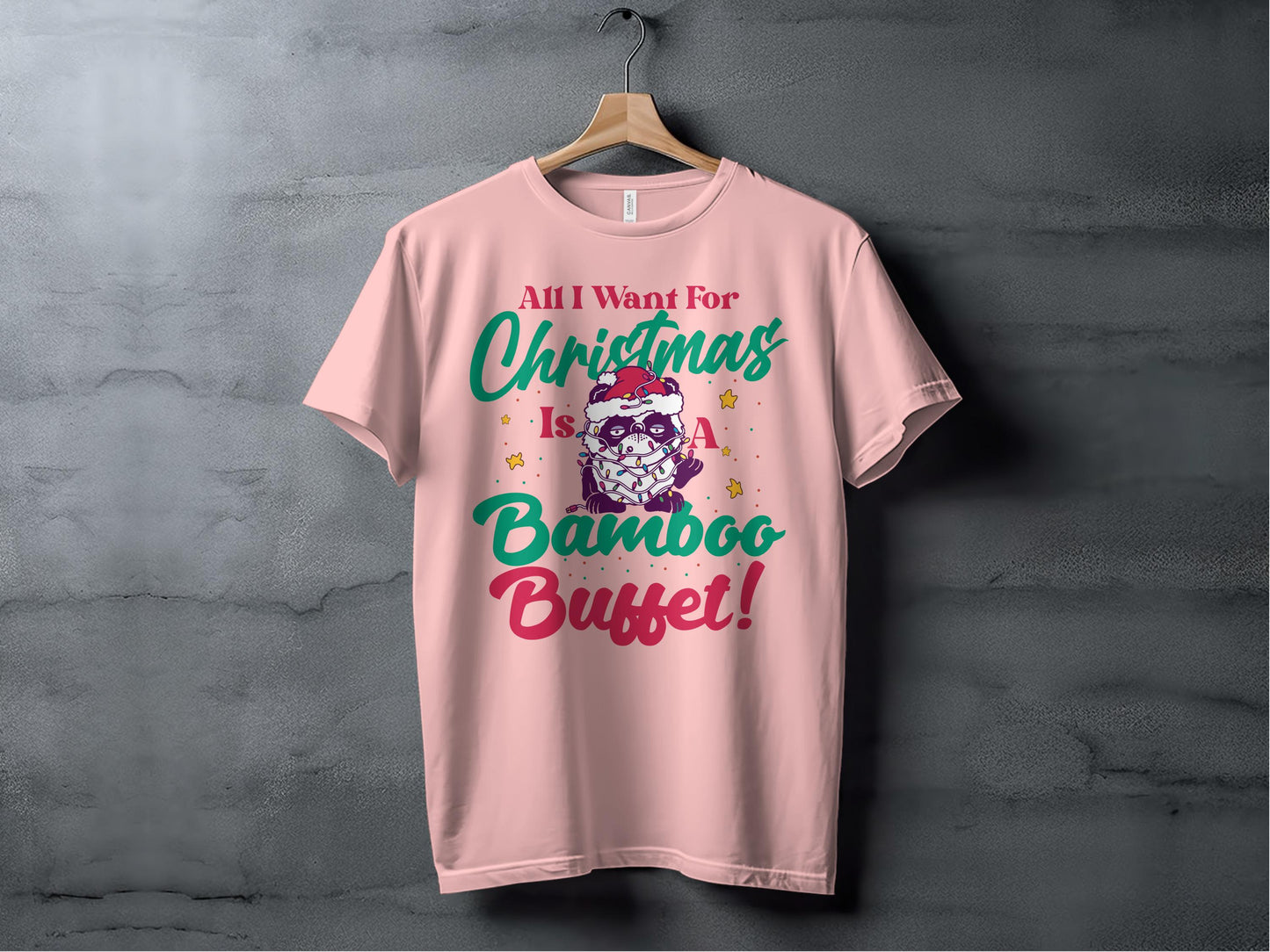 All I Want For Christmas Is A Bamboo Buffet T-shirt product