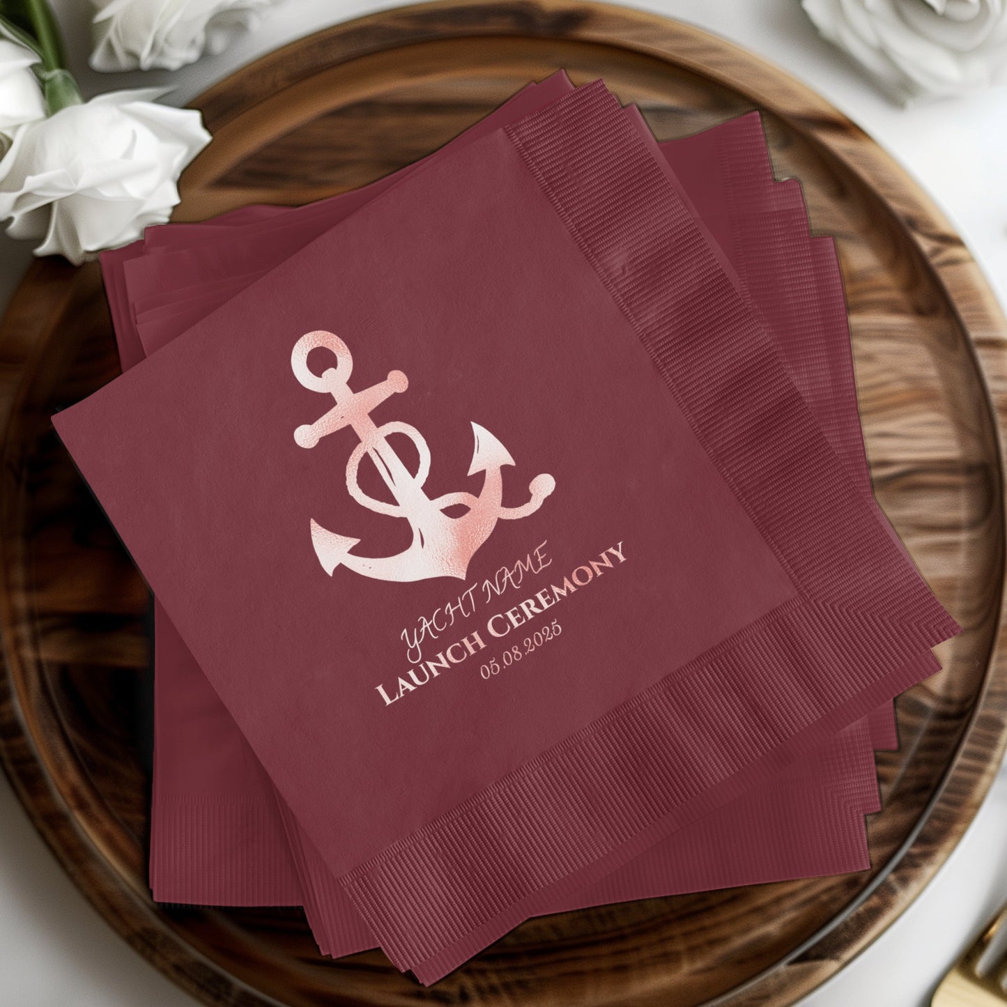 Yacht Name Launch Ceremony Commemorative product