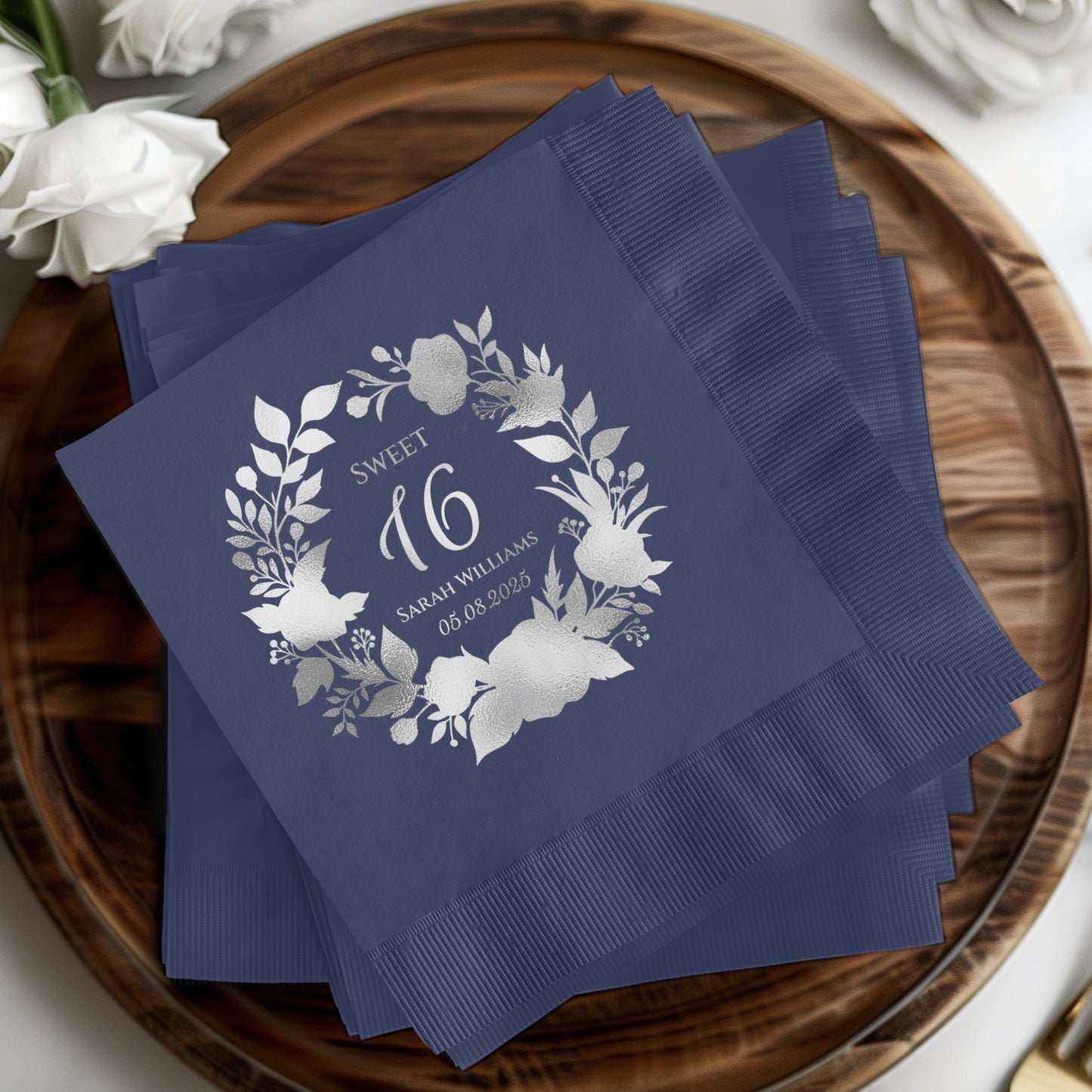 Sweet 16 Personalized Party Napkins product