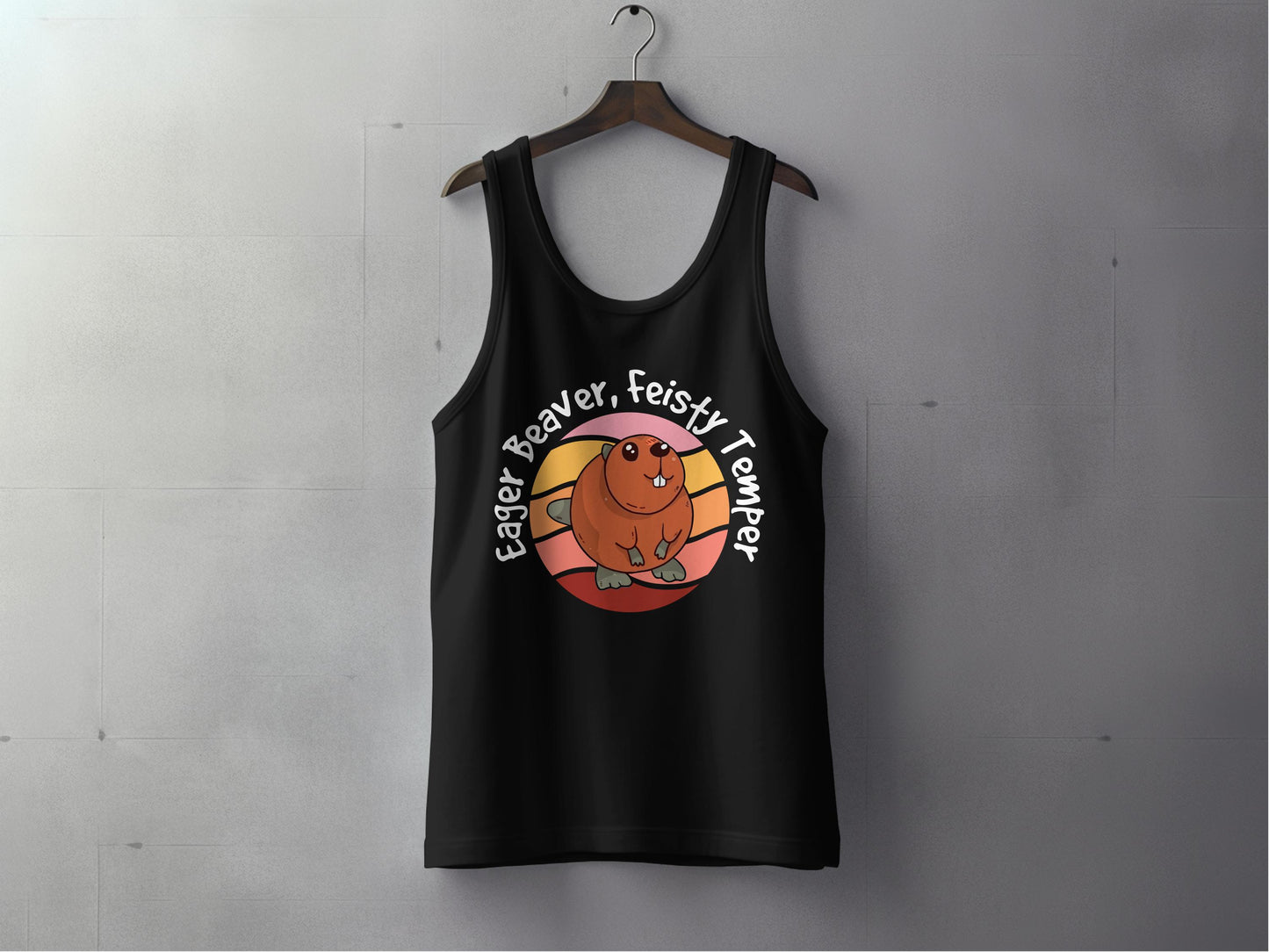 Eager Beaver Feisty Temper Graphic Tank Top product