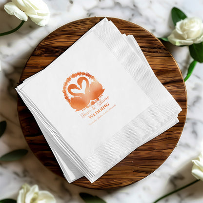 Elegant Customized Wedding Napkins product