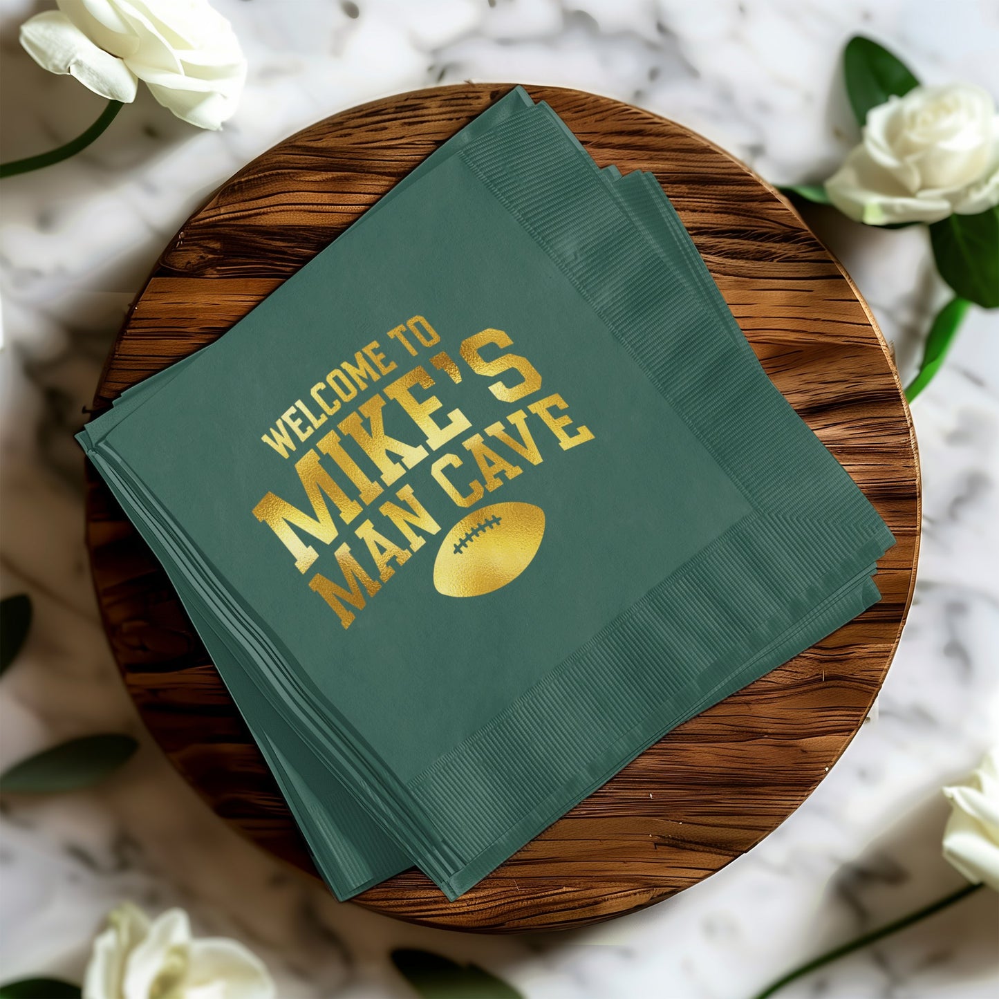 Welcome to Mike's Man Cave Football Theme Party product type