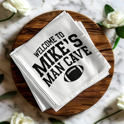 Welcome To MIKE'S Man Cave Pillowcase Product