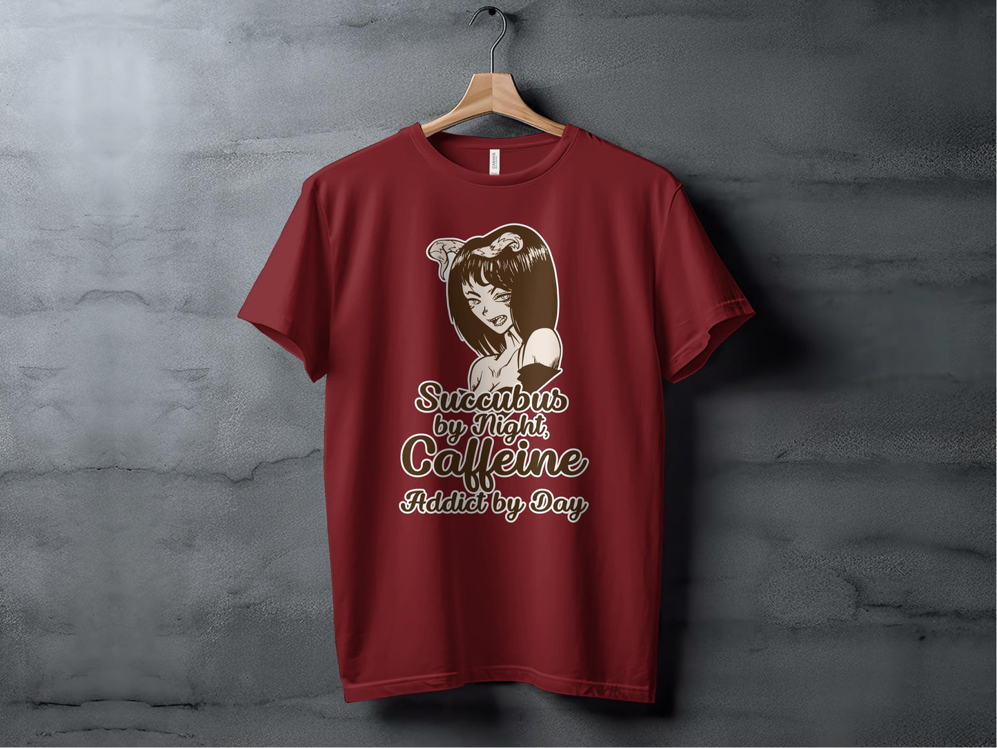 Succubus by Night Caffeine Addict by Day T-shirt product type