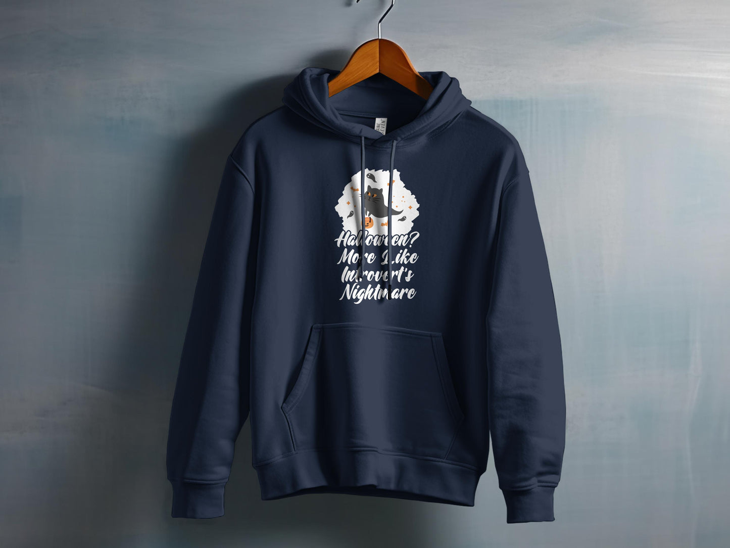 Halloween More Like Hallo Wine Nightmare Hoodie Product