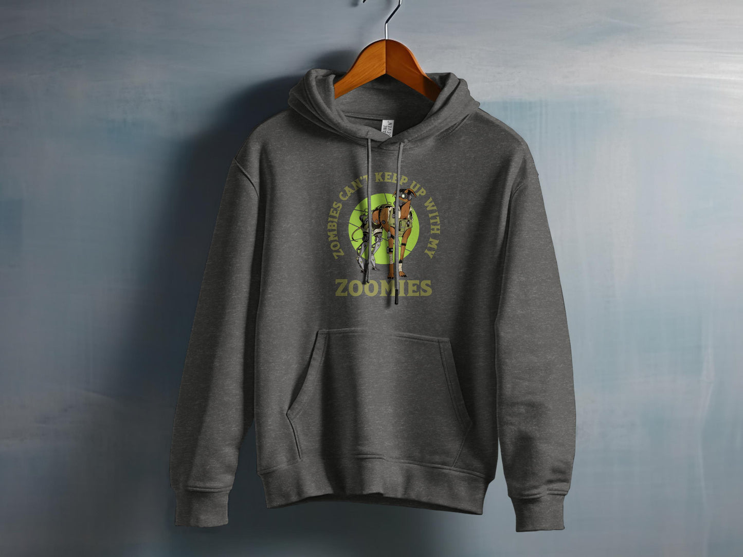 Zombies Can't Keep Up With My Zoomies Hoodie product
