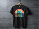 Love Knows No Gender Rainbow Graphic T-Shirt product type