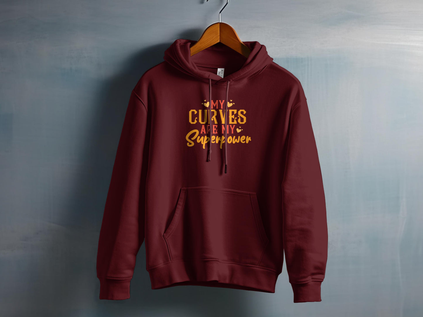 My Curves Are My Superpower Graphic Hoodie Product