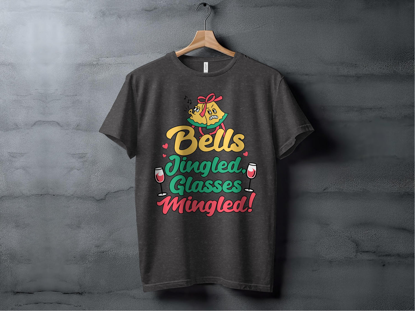 Bells Jingled Glasses Mingled T-shirt product