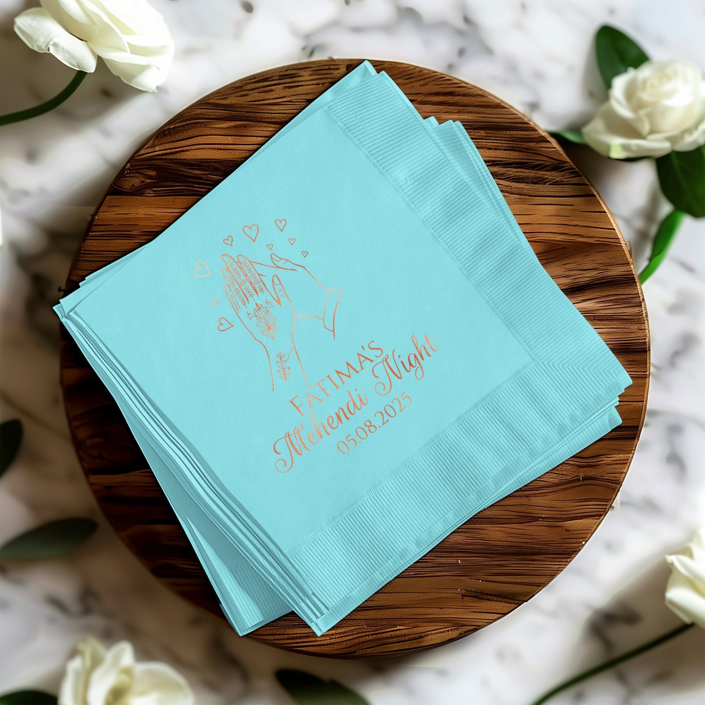 Personalized Bridal Shower or Event Napkin product