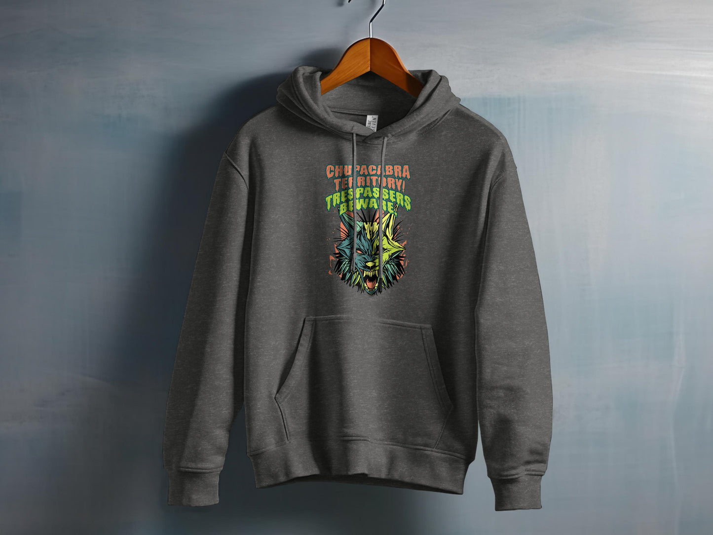 Scary Chupacabra Trespassers Beware Hoodie product type