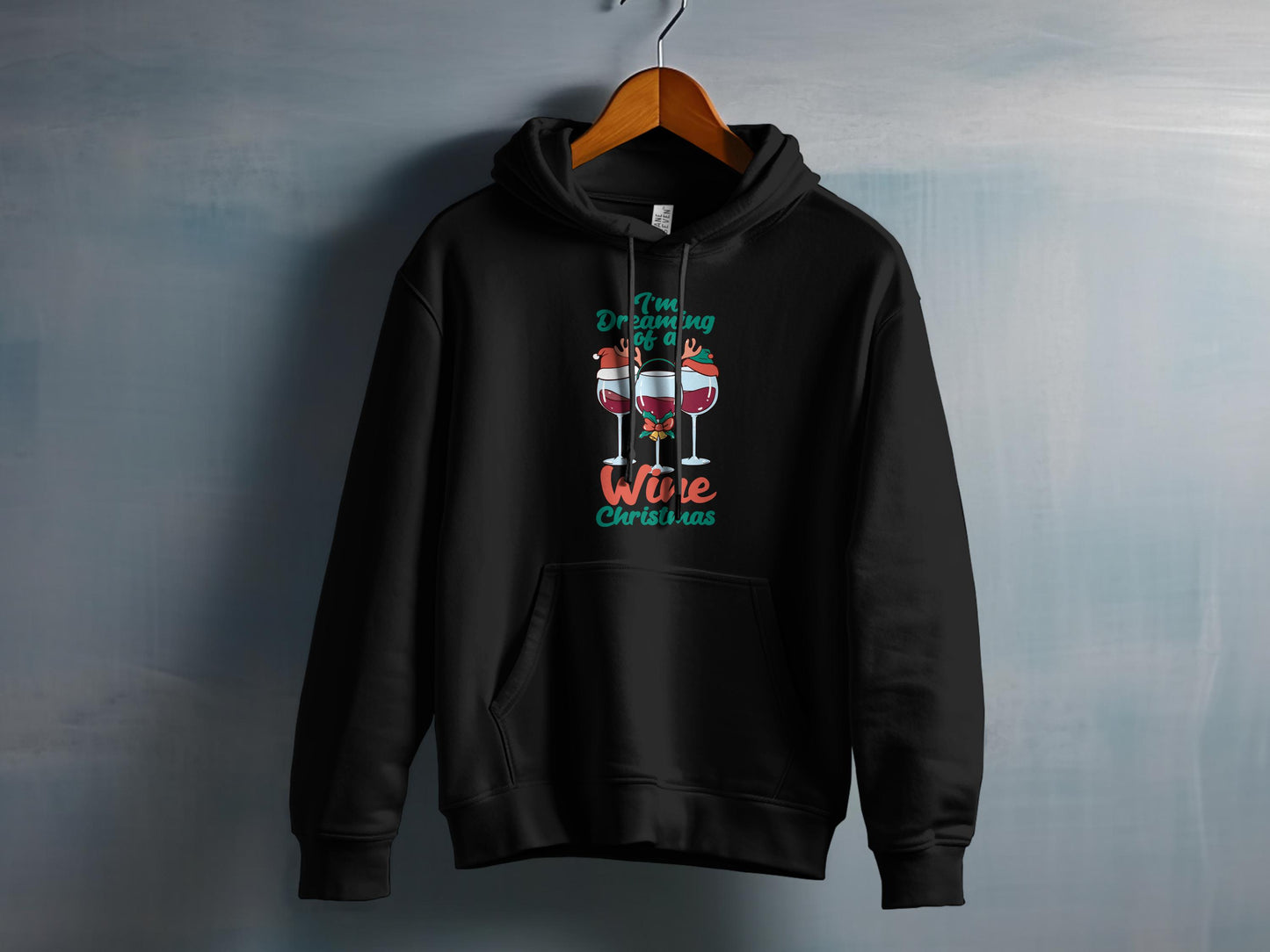 I'm Dreaming Of A Wine Christmas Hoodie product