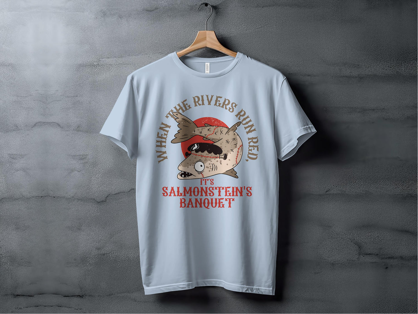 When the Rivers Run Red It's Salmons Fin Banquet product type