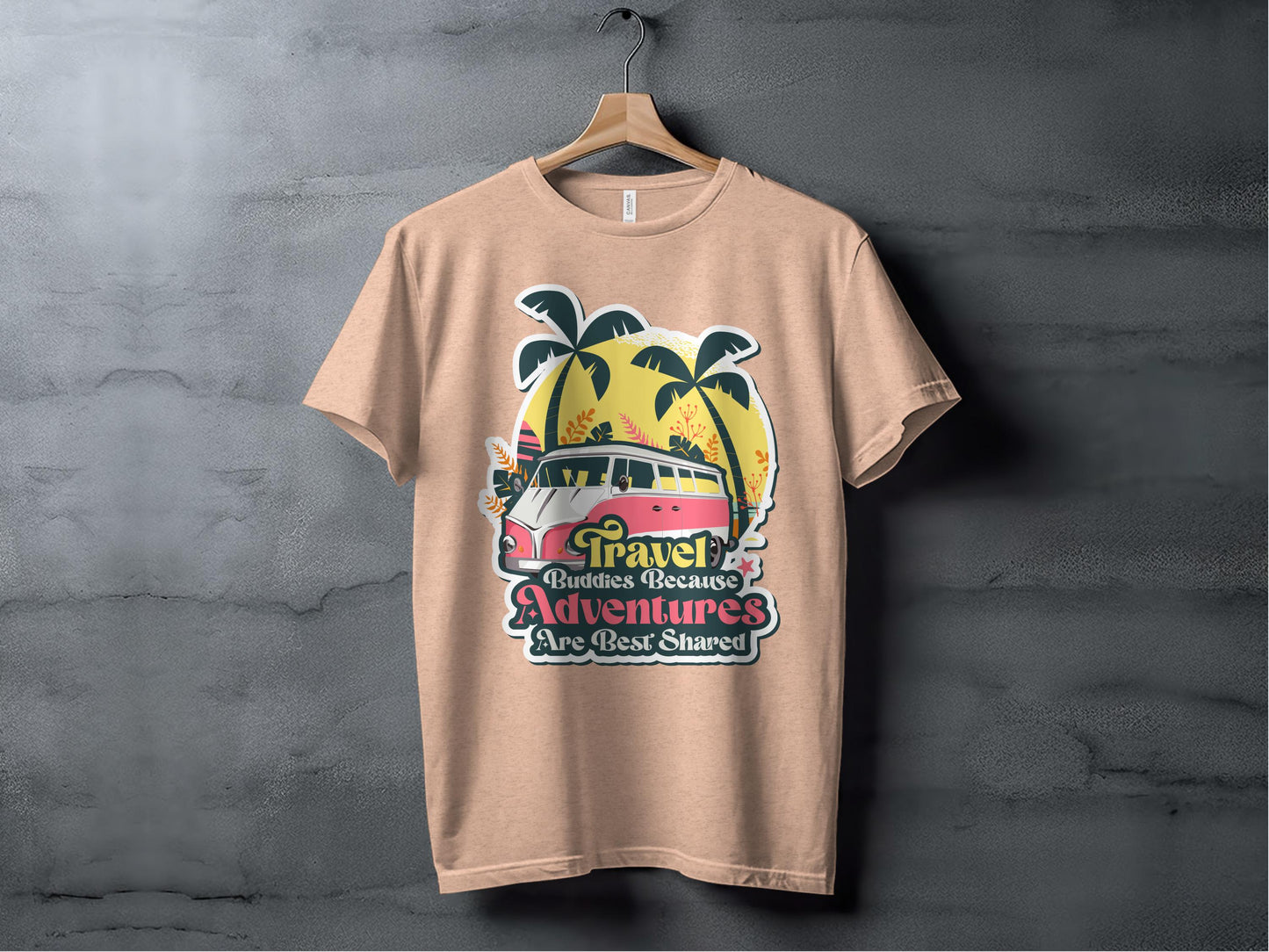 Travel Buddies Adventures Are Best Shared T-Shirt product type