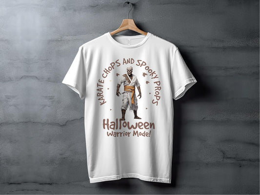 Karate Chops And Spooky Props Halloween T-Shirt Product