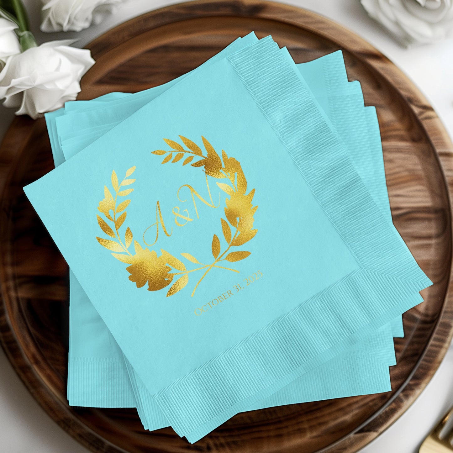 Personalized Wedding Monogrammed Napkin product