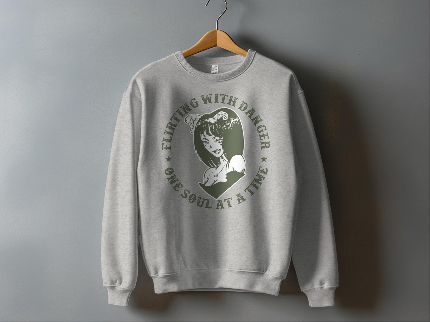 Flirting With Danger Sweater One Soul At A Time product