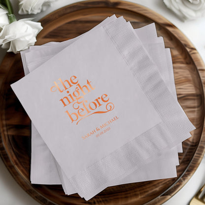 Elegant Wedding Custom Design Napkins product
