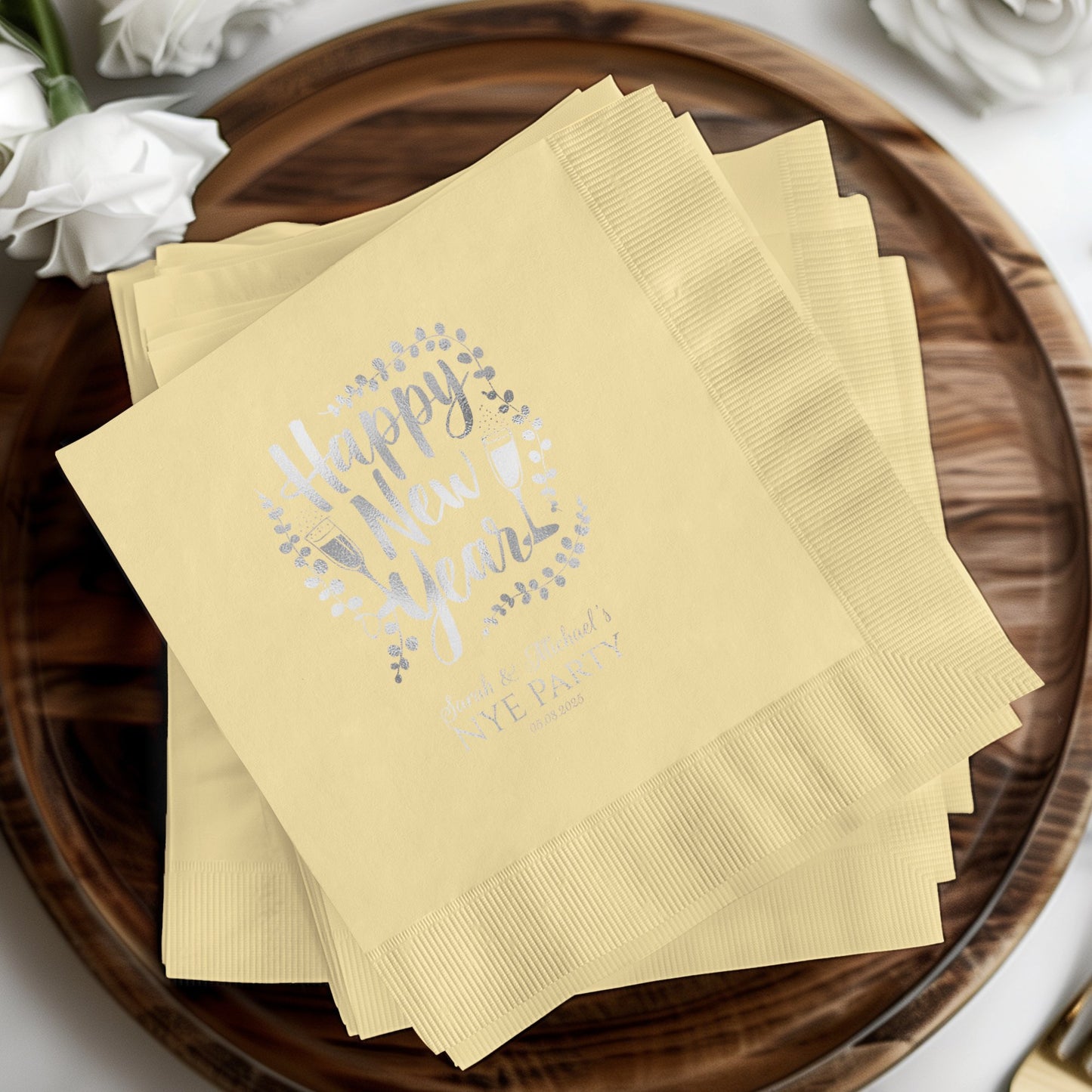 Happy New Year Party Napkins Celebration product type