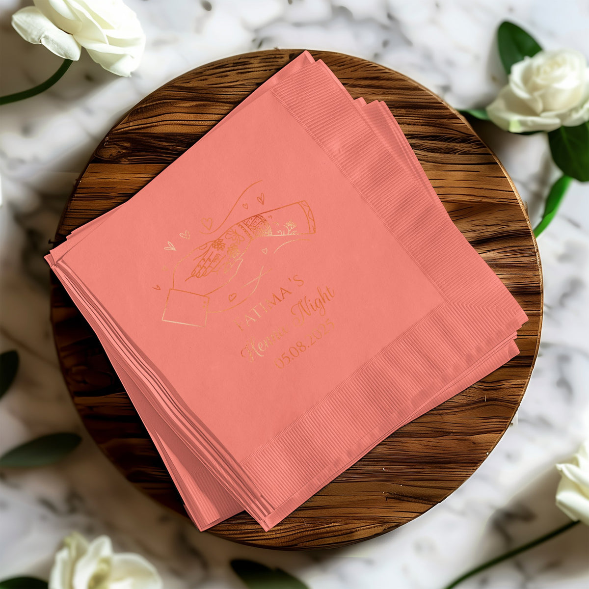 Personalized Custom Printed Napkins product