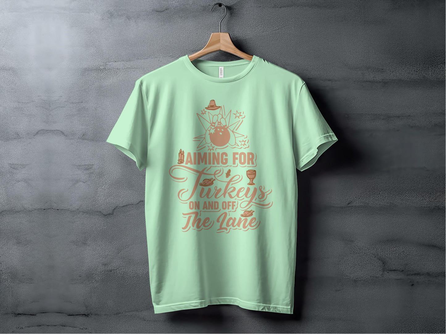 Aiming For Turkeys On And Off The Lane T-shirt product