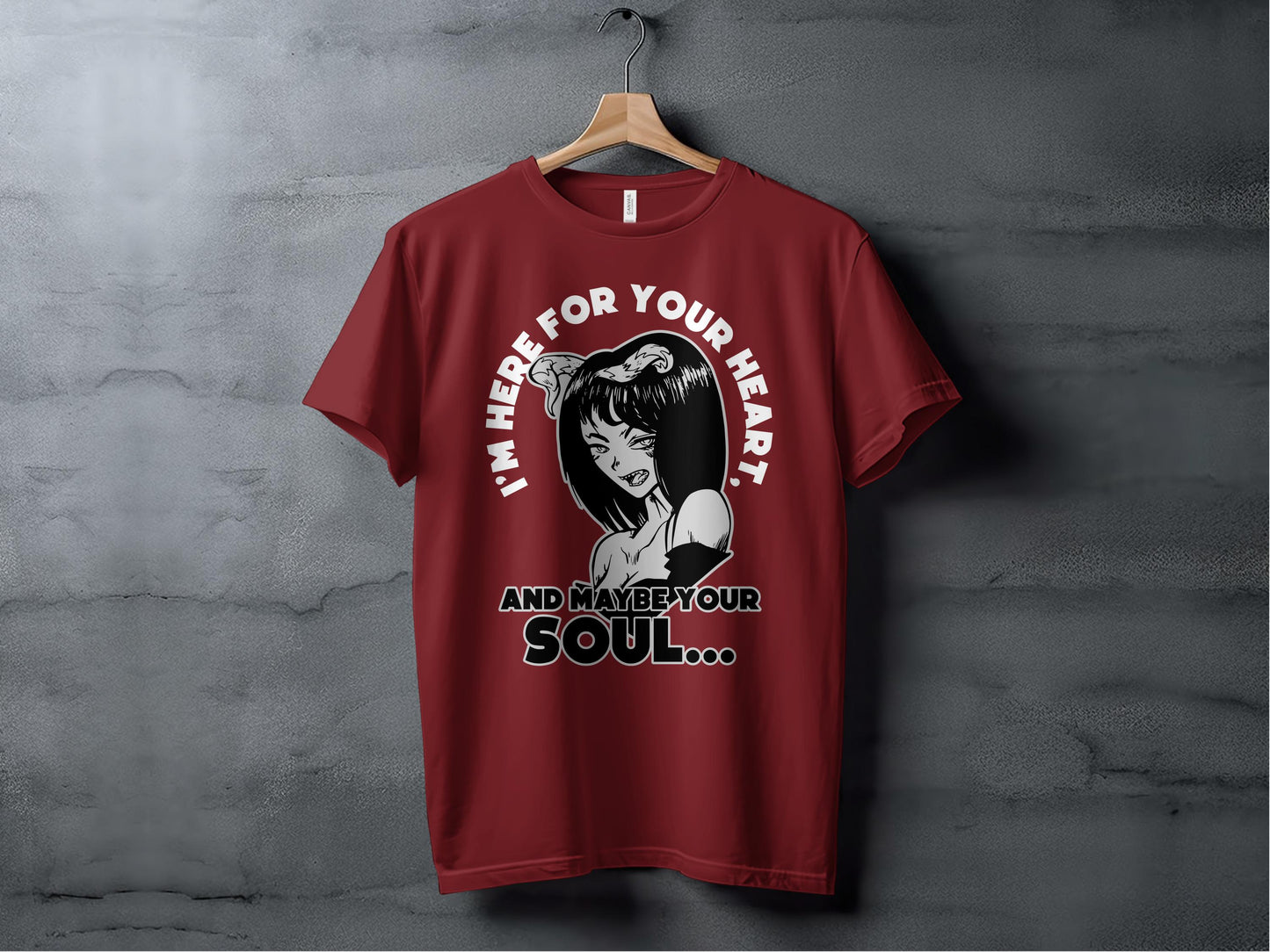 I'm Here for Your Heart and Soul Graphic T-shirt product