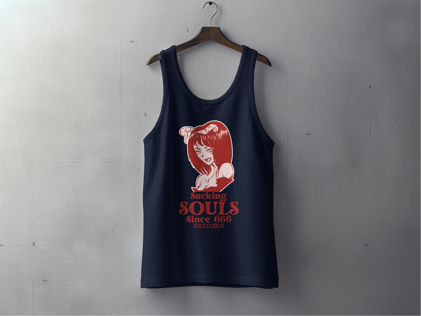 Sucking Souls Since 666 Succubus Tank Top Product