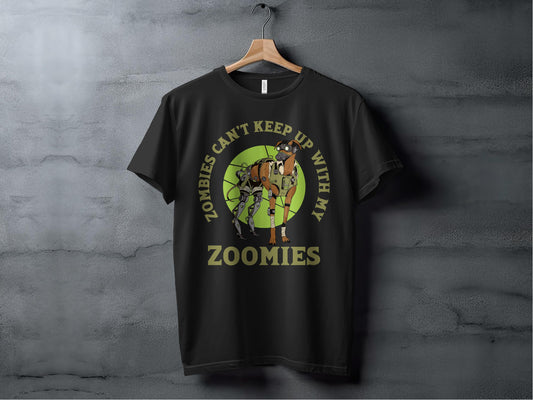 Zombies Can't Keep Up With My Zoomies T-Shirt product