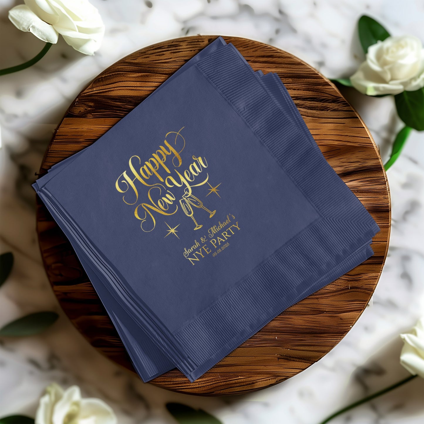 Happy New Year Serve Toast NYE Party product