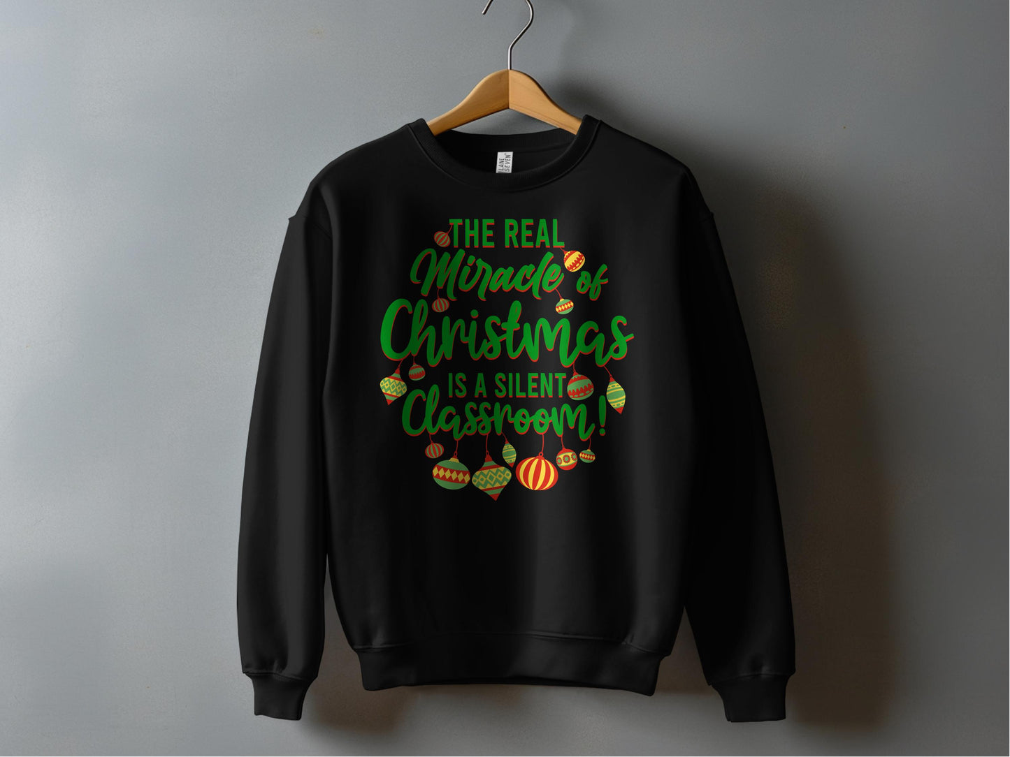 The Real Miracle of Christmas Is Silent Classroom product type