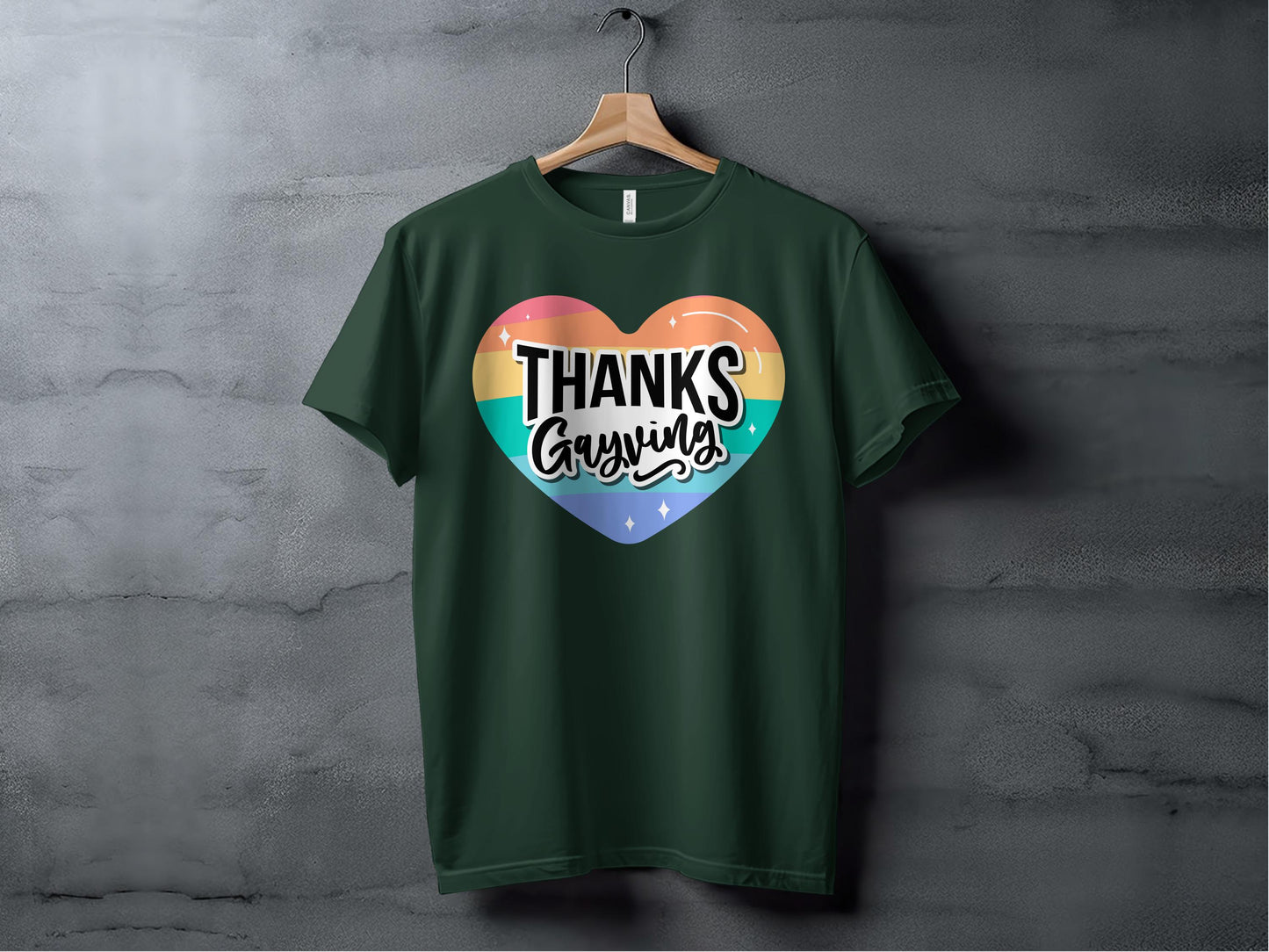 Thanks Gayming Heart Graphic Print T-shirt product