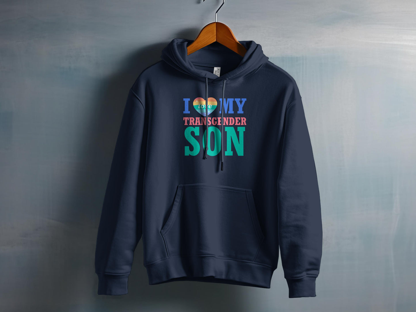 I Love My Transgender Son Proud Parent Hoodie product