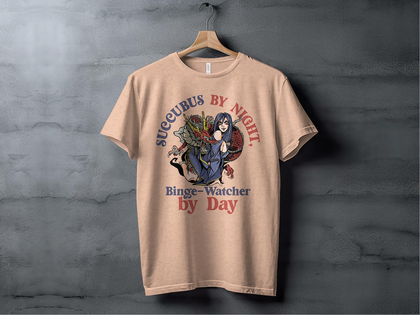 Succubus By Night Binge Watcher By Day T-shirt product type