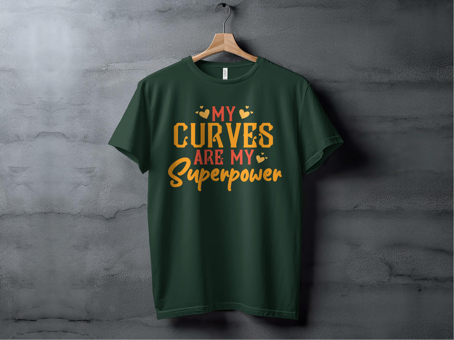 My Curves Are My Superpower T-shirt product type