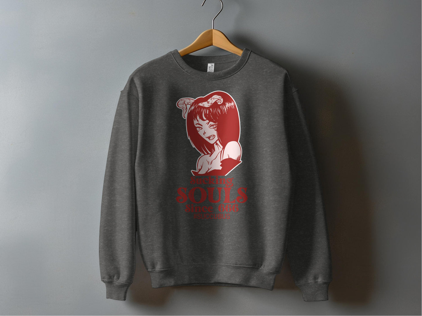 Sucking Souls Since 666 Stylish Graphic Sweatshirt Product