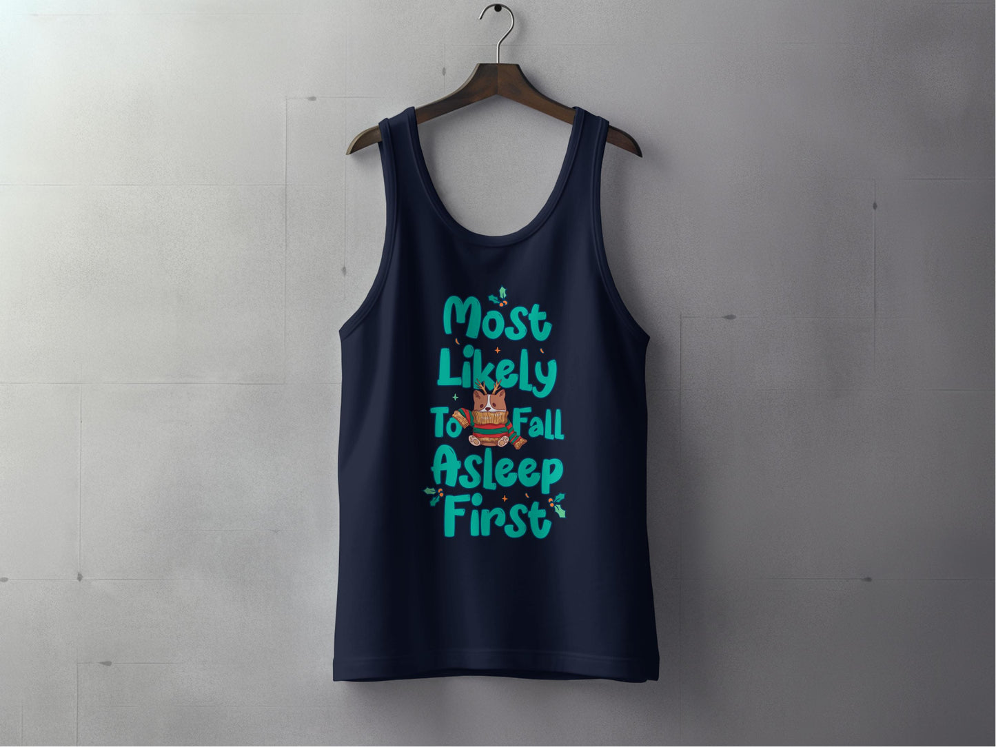 Most Likely To Fall Asleep First Tank Top product